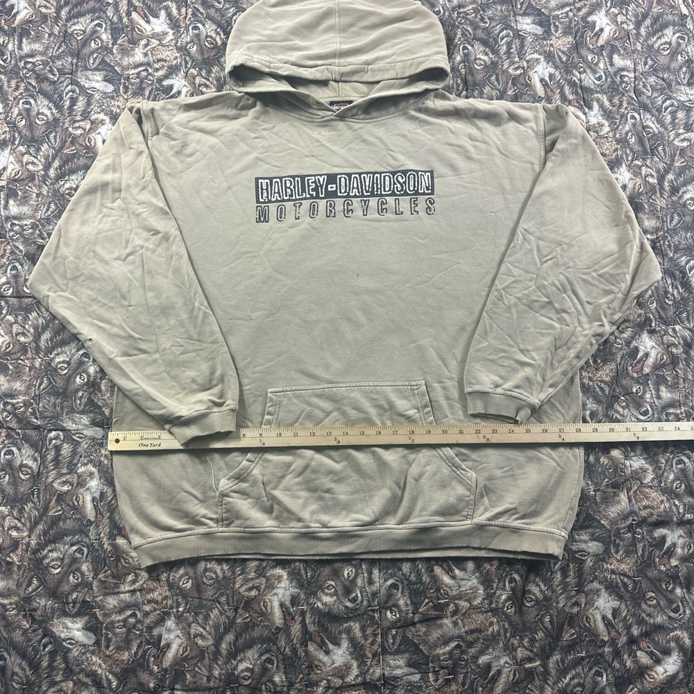 Harley-Davidson Men's Beige Hoodie